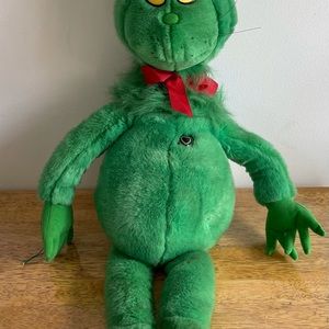 Grinch who stole Christmas vintage plush